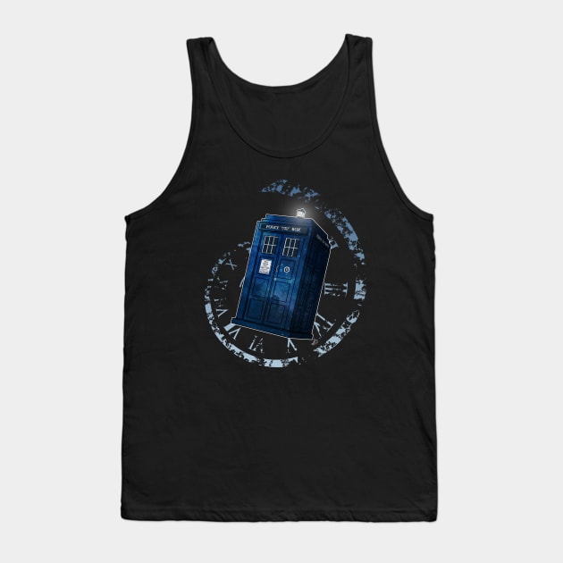 The Tardis Tank Top by Domadraghi